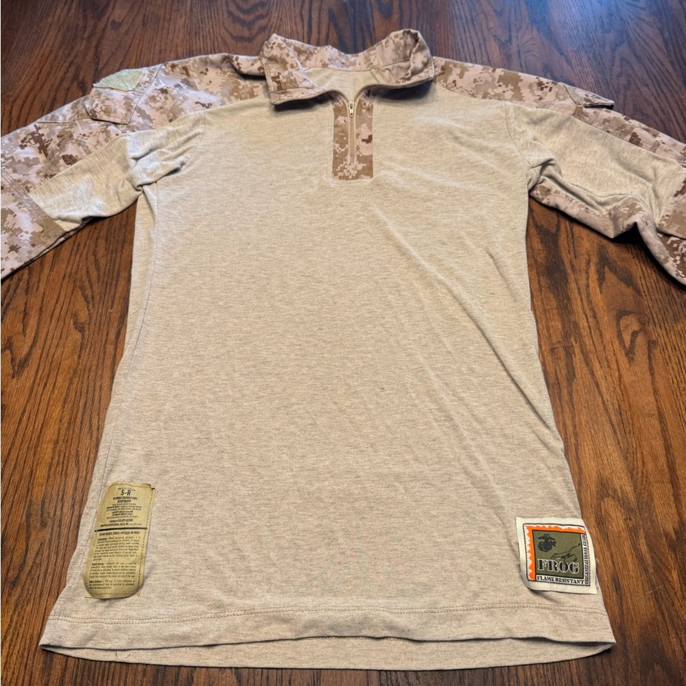 Propper USMC FROG Flame Resistant Combat Shirt Desert MARPAT - Picture 2 of 15